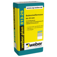weber.plan 813-25, 25kg - Bodennivelliermasse bis 25 mm
