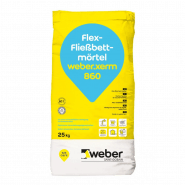 weber.xerm 860 - Flex-Fließbettmörtel - 25kg