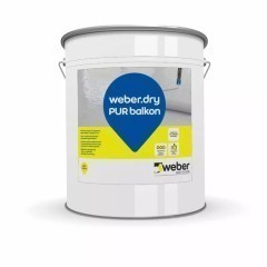 weber.dry PUR balkon | begehbare UV-stabile 1K-PUR-Abdichtung