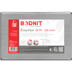 BORNIT® - EasyPipe transparent | Ø111-125mm (DN125)