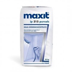 maxit ip 315 purcalc - Kalk-Dünnschichtputz für Innen - 30kg