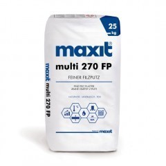 maxit multi 270 FP - Feiner Filzputz / Schweißputz - 25kg