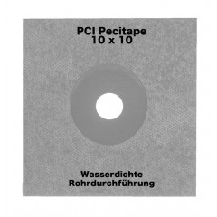 PCI Pecitape grau 10x10cm - Dichtmanschette