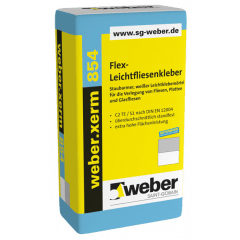 weber.xerm 854, 25kg - Flex-Leichtfliesenkleber