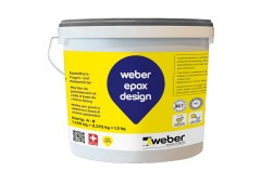 weber.epox design 2K-Epoxidharzkleber u. Fugenmörtel - 4,5kg